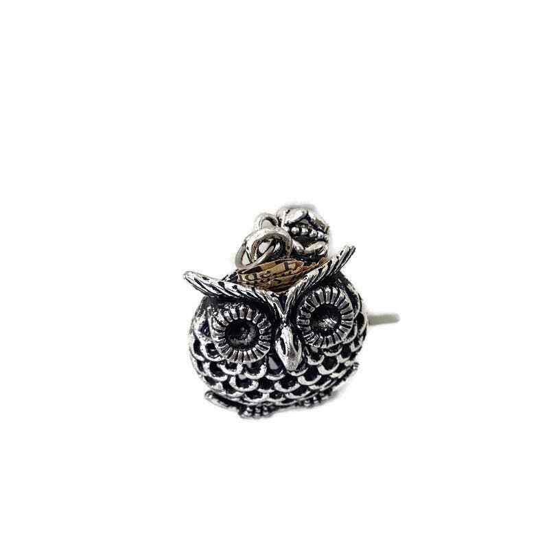 Owl Oil Diffuser Pendant Without Oils | Child Safety Owl necklace