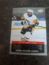 Upper Deck 2021-22 Debut Dates Pierre Olivier Joseph RC Card# DD-10