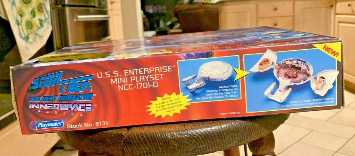 Star Trek The Next Generation USS Enterprise Mini Playset