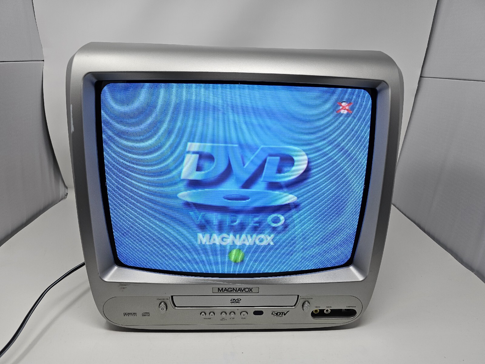 Magnavox CD130MW8 TV 13” CRT Television DVD Combo Retro Games With Front Inputs eBay