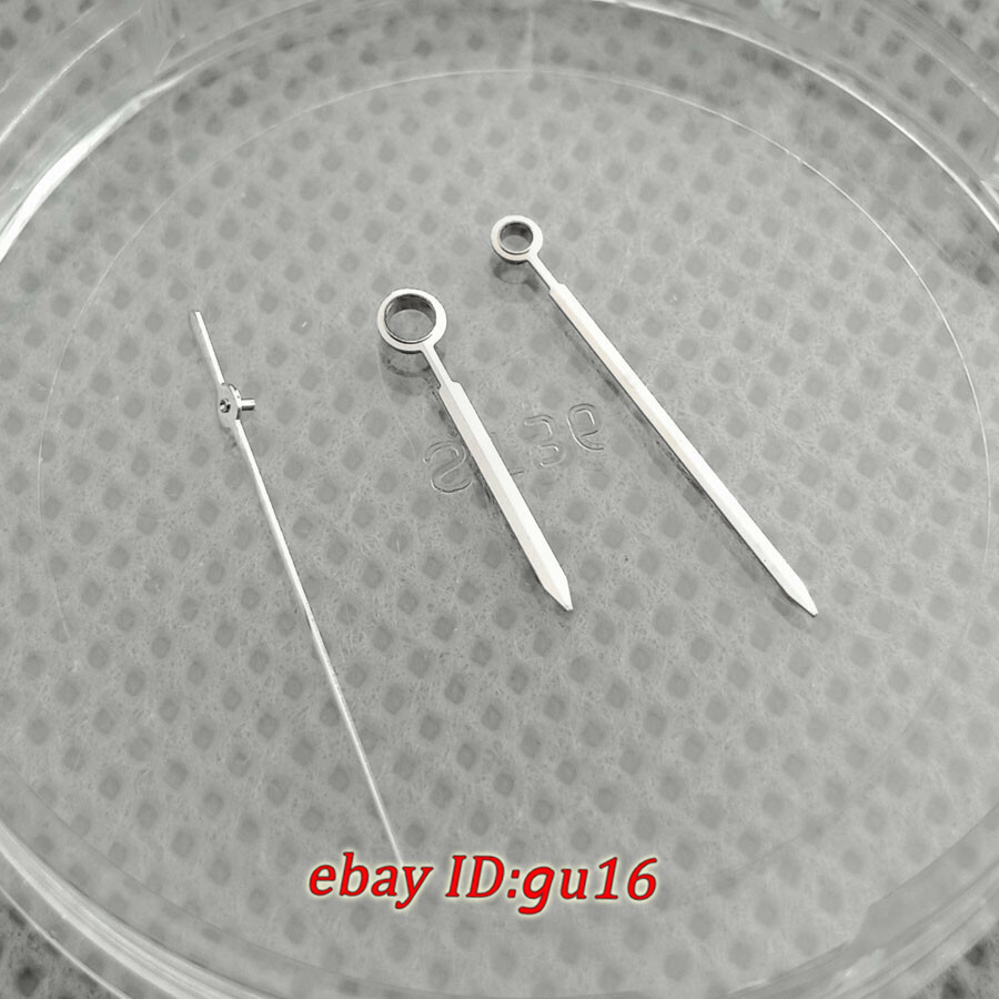 Silver Watch Hands Fit Miyota 8205 8215 821A Mingzhu/DG2813 3804