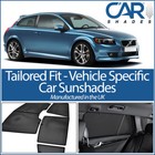 Volvo C30 3dr Coupe 2006-2010 UV CAR SHADES WINDOW SUN BLINDS PRIVACY GLASS TINT
