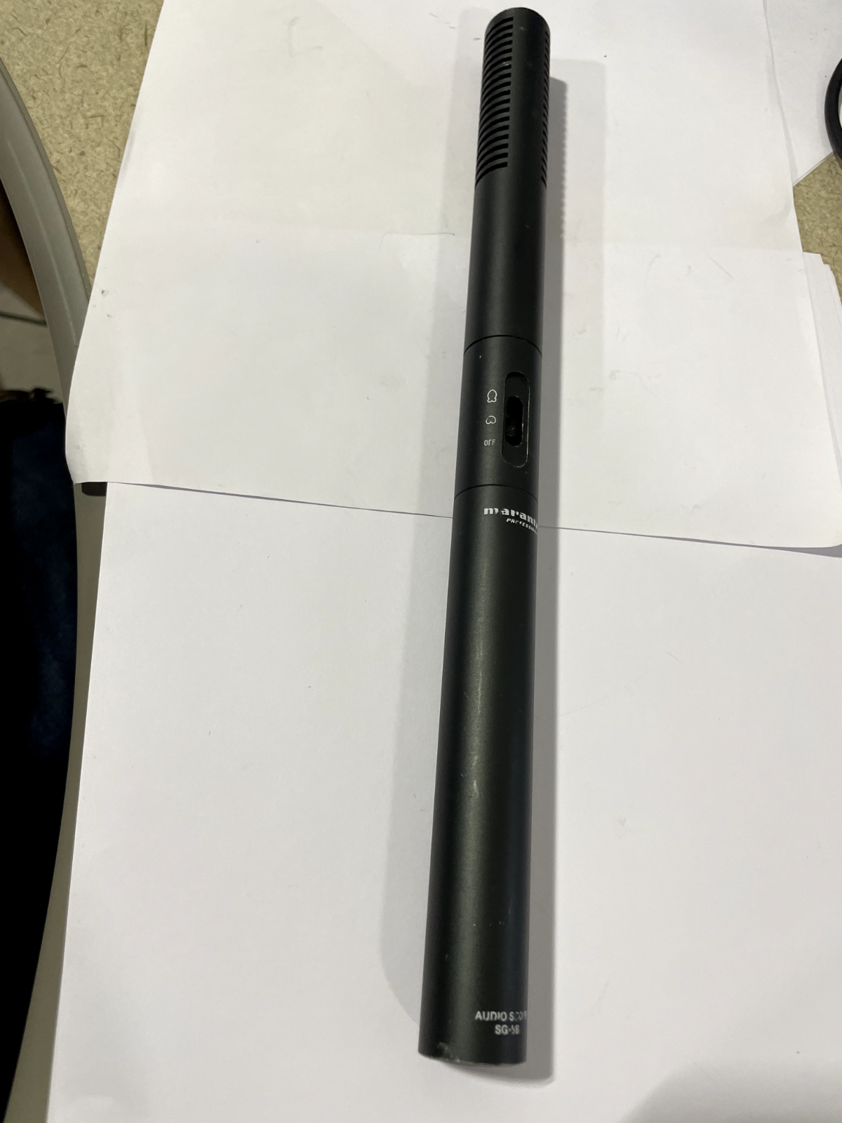 Marantz SG-5B ASMR Battery-Powered Shotgun Microphone