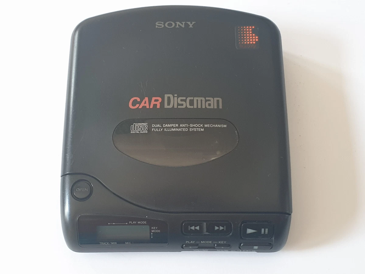 ソニー Sony CAR Discman D-808K ポータブルCDプレイヤー ソニー Sony CAR Discman D-808K ポータブルCDプレイヤー