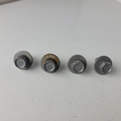 1984-1986 Nissan 300ZX Front Fender Upper Top Bolts Set of 4 OEM