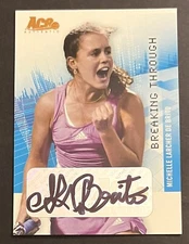 2008 ACE MICHELLE LARCHER DE BRITO AUTO GRAND SLAM AUTOGRAPH #BT39 ROOKIE RC