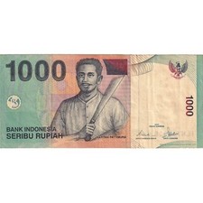[#393345] Banknote, Indonesia, 1000 Rupiah, 2000/2006, KM:141g, AU