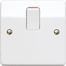 MK K5403WHI Logic Plus 20Amp DP Switch Bottom Flex Outlet