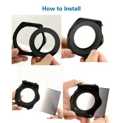 Grey Ring Holder 82mm Ring+Holder Camera Filters&Kit For Cokin ZOMEI - Picture 5 of 6