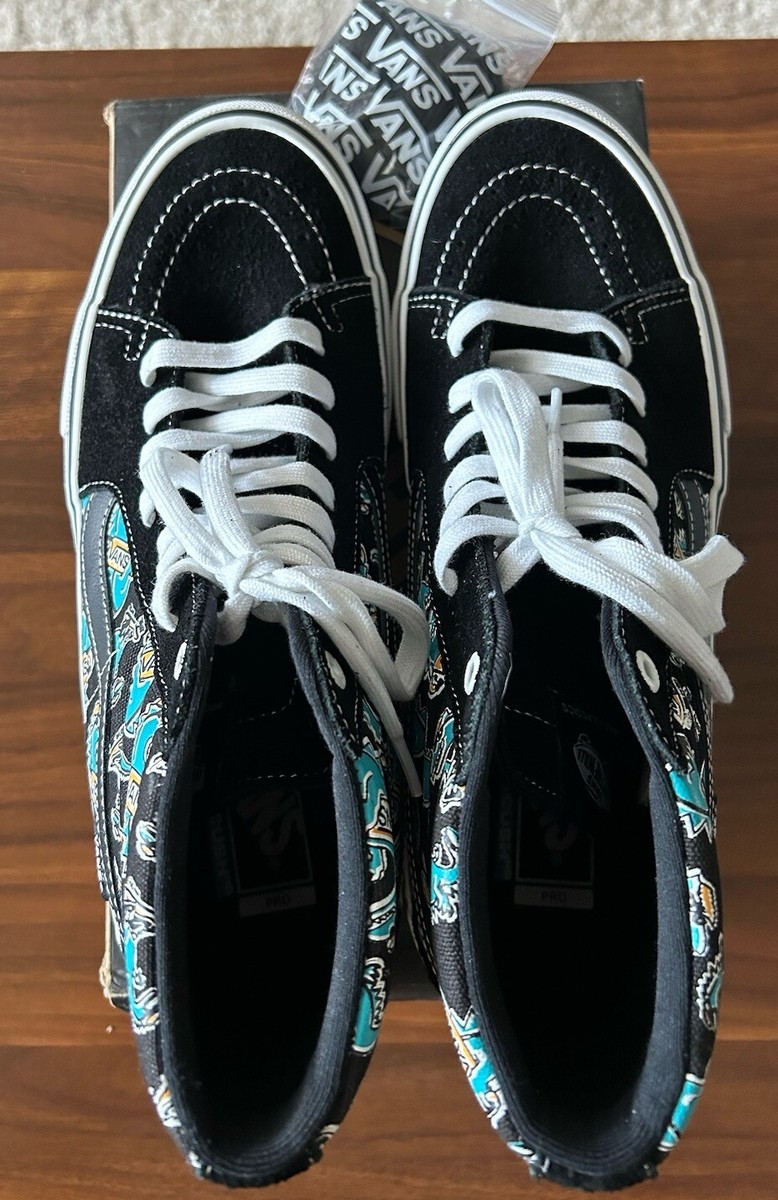 Vans Sk8-Hi Pro Vanosaur Men's. Size 11, Black. Dinosaurs Vans Sk8-Hi Pro Vanosaur Men's. Size 11, Black. Dinosaurs