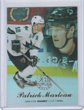 2014-15 Fleer Showcase Flair Showcase Row 2 #19 Patrick Marleau