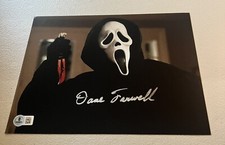 Dane Farwell Signed 8x10 Beckett Bas Scream Ghostface