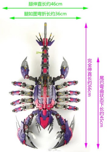 New ZA Model HMM EZ-036 Death Stinger Model Kit Action Figure Toy Gift IN STOCK - Picture 7 of 19