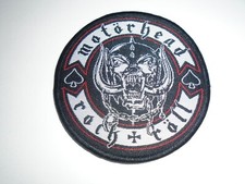 MOTORHEAD ROCK  ROLL WOVEN PATCH