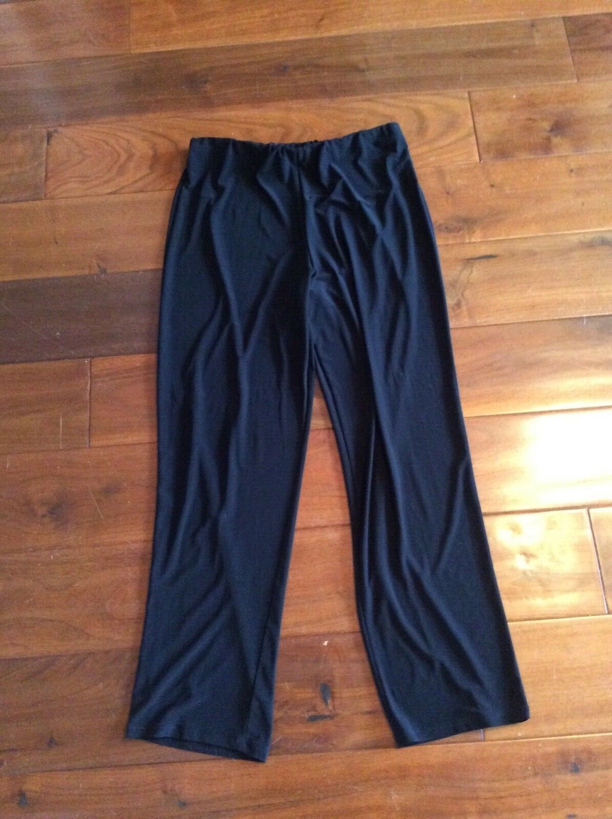 CARIB LADIES SOLID BLACK POLYESTER NYLON DRESS PA… - image 6