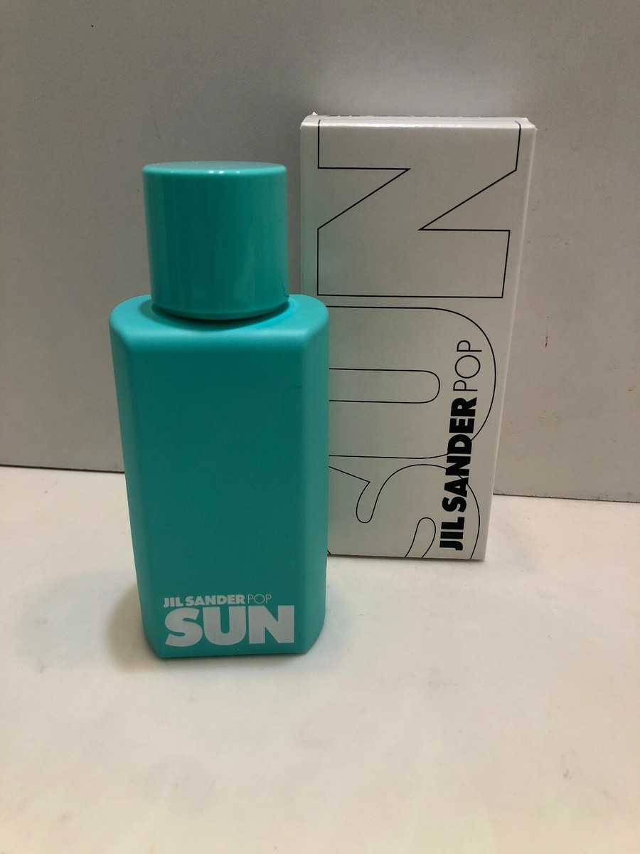 JIL SANDER SUN POP GREEN OZ 100 ML EAU DE TOILETTE SPRAY NEW