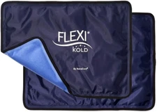 Flexikold Ice Packs for Injuries Reusable with Straps – Cold Compress Gel Cold P