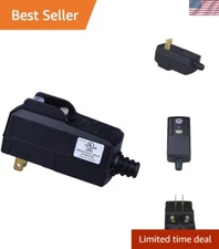 15 Amp Waterproof GFCI Replacement Plug for Outdoor Pool Pumps & Appliances