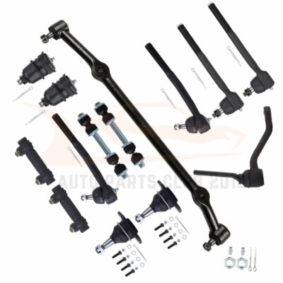 14Pcs Front Tie Rods Center Link Idler Arm Ball Joints Fits Pontiac Bonneville