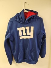 NFL Team Apparel New York Giants Youth Hoodie Size XL 18, Blue