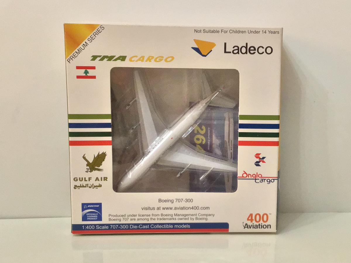 Aviation400 1:400 GULF AIR CARGO Boeing 707-300F | eBay