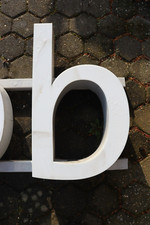 Leuchtreklame Buchstabe  " B "  LED