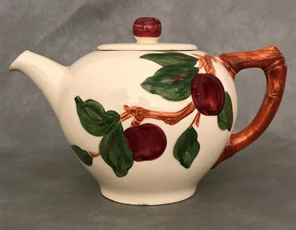Franciscan clearance apple teapot