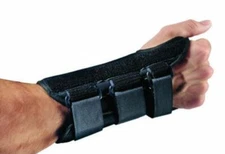 PROCARE ComfortFORM Wrist Splint Aluminum Stay Foam Lycra Right Hand Black Large