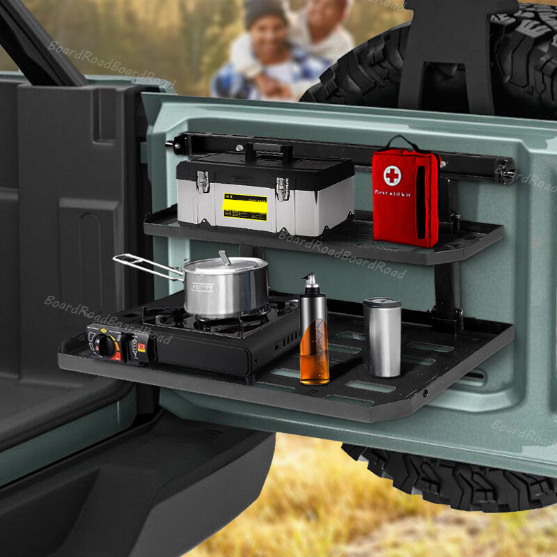 Tailgate Table Folding 2Tier Cargo Storage Shelf Fits 201822 Jeep