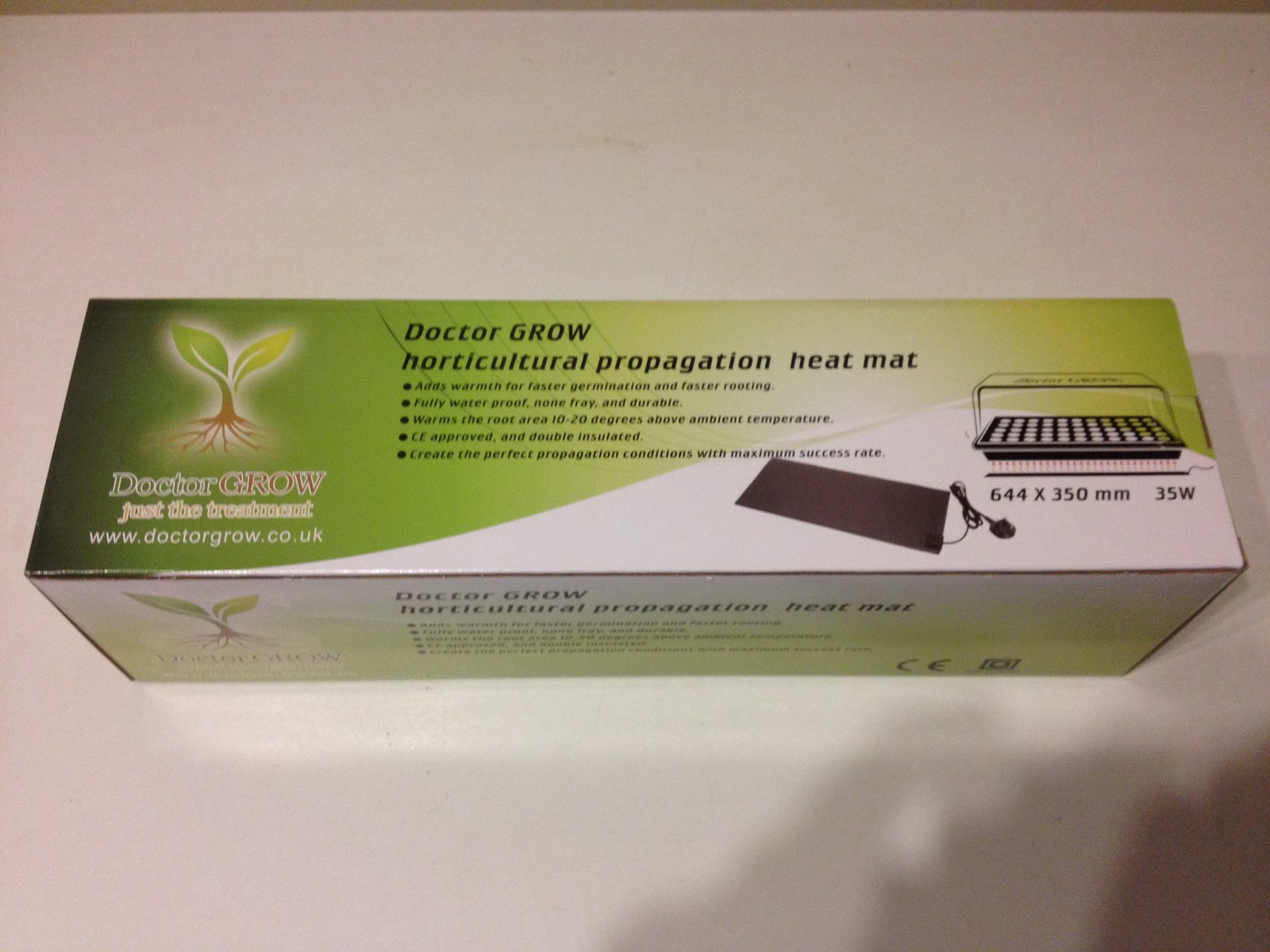 Heat Mat For Propagation Seedlings Propagators Hot Beds + Thermostats