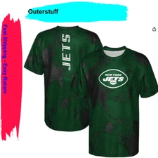 Outerstuff Youth NFL in The Mix T-Shirt, Green, XL