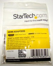 StarTech HDACFM HDMI Female to HDMI Mini Male...