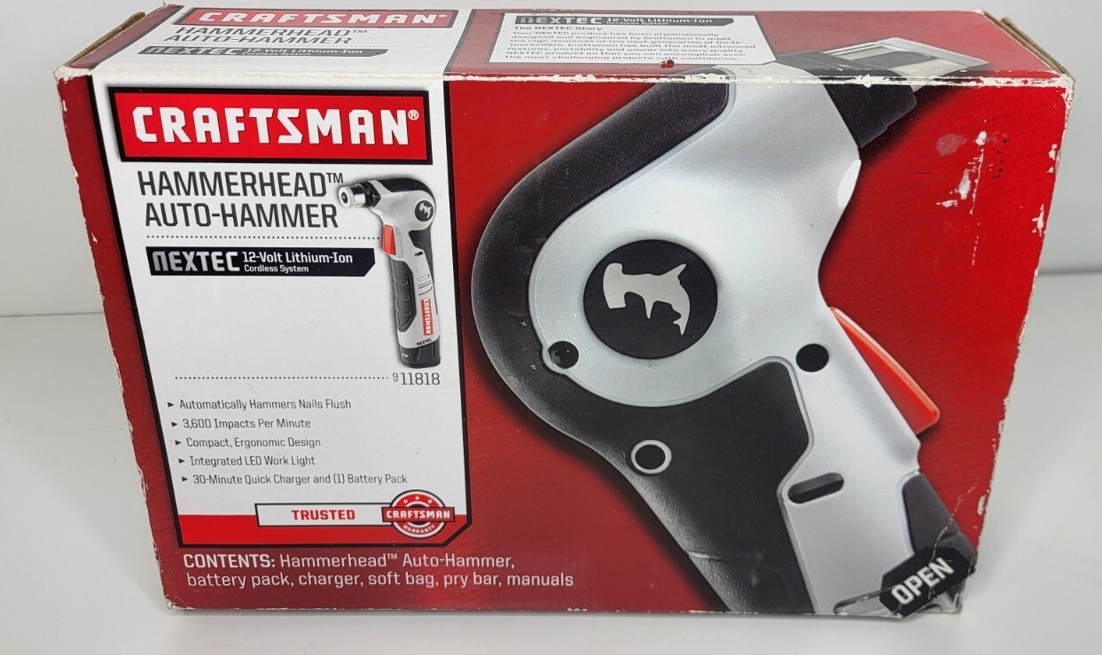 CRAFTSMAN Hammerhead AutoHammer 12V LithiumIon Cordless System
