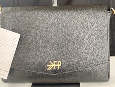 Freshly Picked Classic Clutch Crossbody Diaper Bag Ebony New with Tags