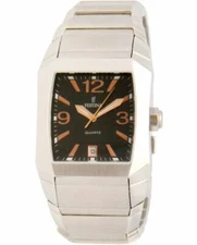 NEW WITH BOX QUARTZ FESTINA WATCH WATER RESISTANT ST STEEL WITH DATE!!! 