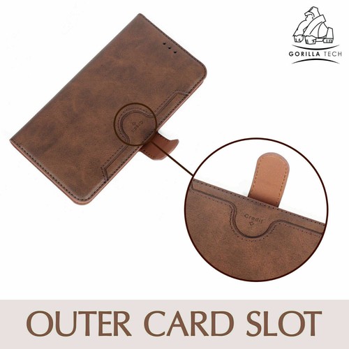Magnetic Premium Leather Flip Wallet Case For iPhone 15 Pro max, 14, 13, S24 S23 - Picture 44 of 45