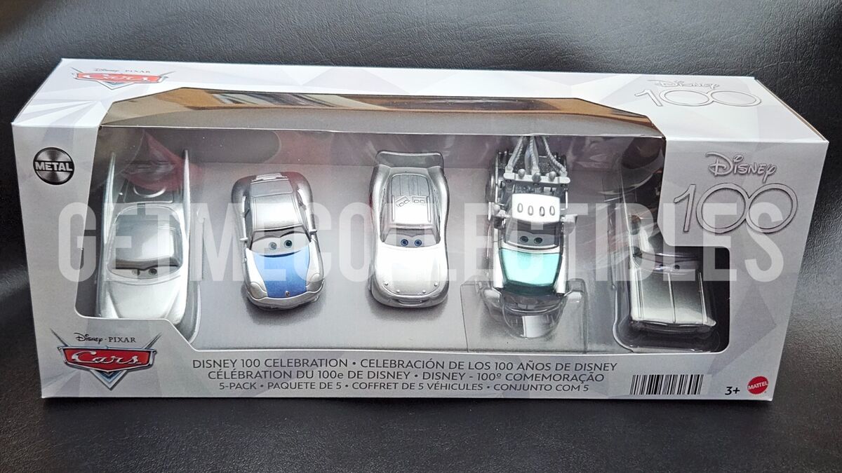 DISNEY PIXAR CARS DISNEY 100 PLATINUM 5 PACK SAVE 6% GMC | eBay