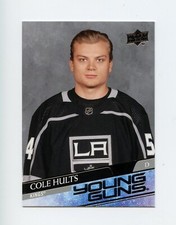 20/21 UPPER DECK YOUNG GUNS ROOKIE RC #724 COLE HULTS KINGS *70049