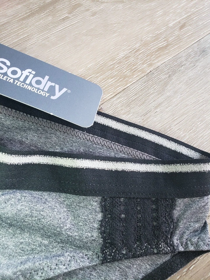 Bragas de bikini Antigel by Lise Charmel talla grande a rayas brillantes plateadas negras Foto 3 de 4