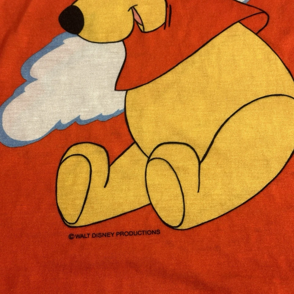 Винтажная ночная рубашка Walt Disney Winnie The Pooh размер 6 пижама для сна - Изображение 2 из 4
