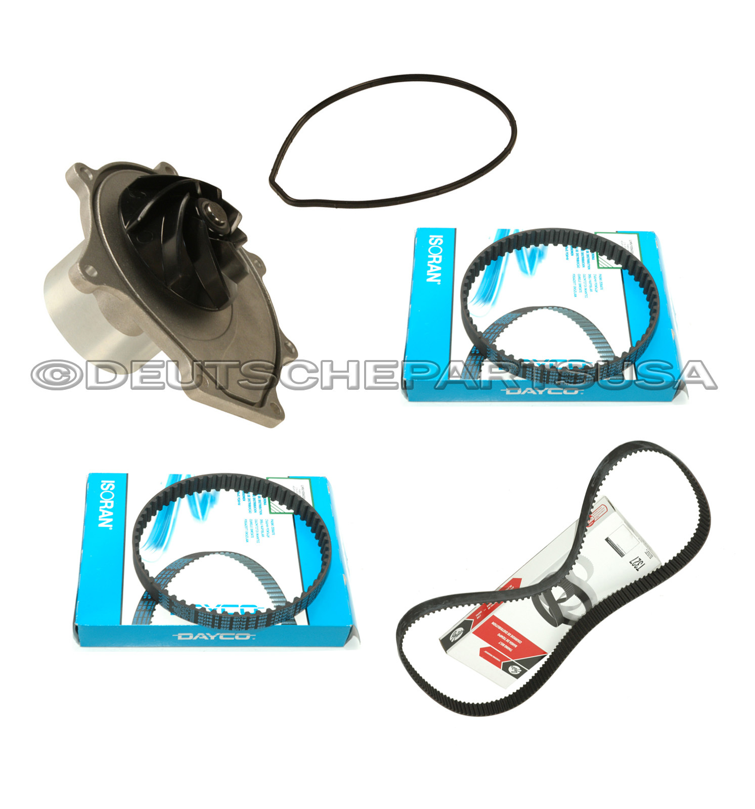 Land Rover Freelander 3 Timing Belt Belts + Water Pump + GSK PEB102240L