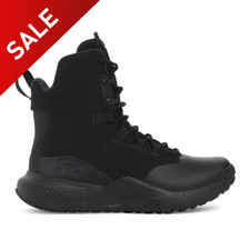UNDER ARMOUR STELLAR 8  MEN  S BLACK TACTICAL BOOTS 3028312-001  ALL SIZES 