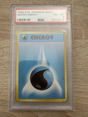 1996 PM Japanese Basic Water Energy - PSA 8 NM-MT