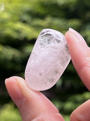 Pink Danburite Crystal Gemmy Rare Polished 5