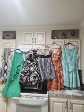 Lot 6 SMALL party Summer Designer Dresses Vince Camuto 1 Usa Md 2 Nwts