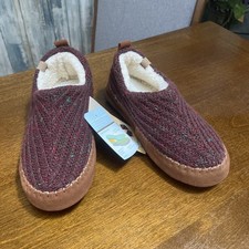 ACORN Women's 6.5 - 7.5 Camden Moc Slippers Cloud Cushion garnet colorway NWT
