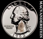 1963 Washington Quarter- Silver- Choice Gem Proof Luster No Reserve #J2911