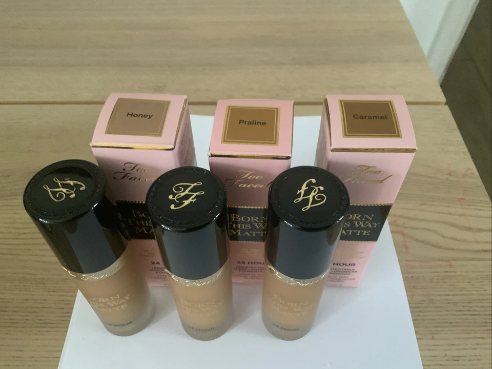 too faced born this way matte Oil-Free foundation 30ml - Choose Your Shade Boxed - Image 3 of 4