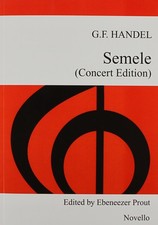Handel: Semele (Abridged Edition) - Vocal Score,HANDEL  GEORGE F