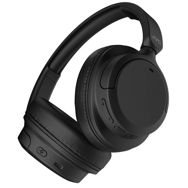 JVC ACTIVE NOISE CANCELLING WIRELESS EARPHONES - BLACK - HA-S75N-B - Image 2 of 4